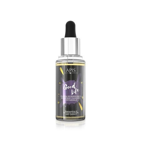 Nagelriemolie Apis Good Life met vitamine E 30 ml voor verzorgde nagels en verzachte nagelriemen in de professionele salon