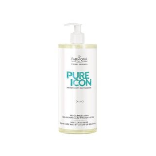 Farmona pure icon micellar water for face and eye make-up removal 500ml