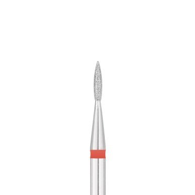 Diamant bit voor nagels EXO PRO vlam 1,8 mm RD voor professioneel manicure- en pedicurewerk met nauwkeurige controle
