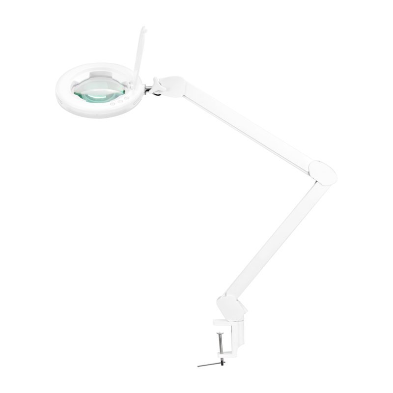 Professionele LED-loeplamp Glow 8021 met instelbare lichtkleur voor manicure, pedicure, cosmetica en PMU in de salon Professionele LED-loeplamp Glow 8021 met instelbare lichtkleur voor manicure, pedicure, cosmetica en PMU in de salon