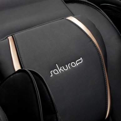 Professionele 3D-massagestoel Sakura Maximus 809 zwart voor salon, spa, wellness en comfortabele klantbeleving