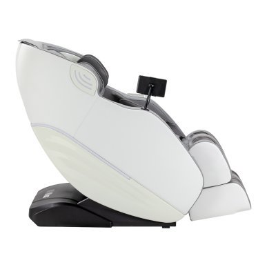 Professionele 3D-massagestoel Sakura Maximus 809 wit-grijs voor salons, spa's en wellnessruimtes met meer klantcomfort