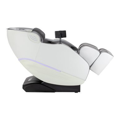 Professionele 3D-massagestoel Sakura Maximus 809 wit-grijs voor salons, spa's en wellnessruimtes met meer klantcomfort