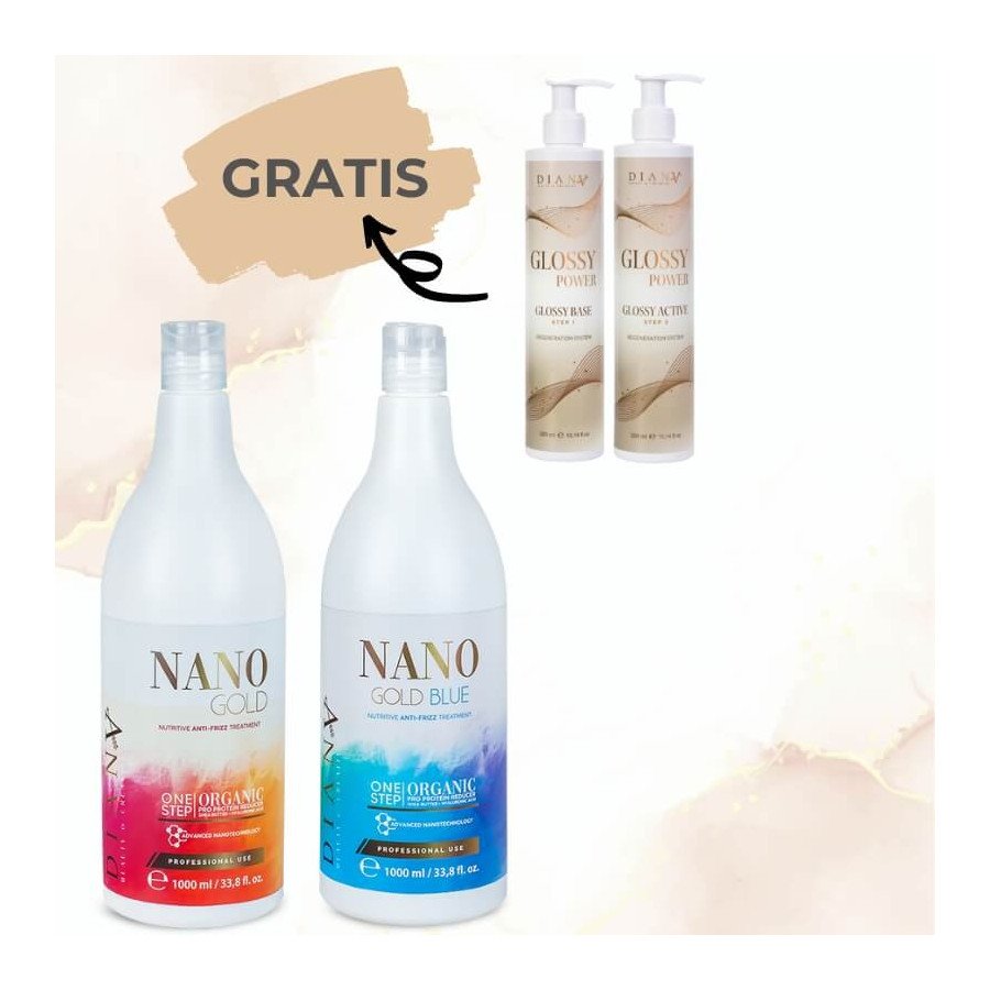 NanoGold 1000ml + NanoBlue 1000ml, Glossy for Free