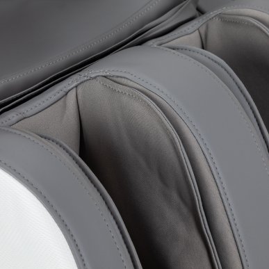 Professionele 3D-massagestoel Sakura Maximus 809 wit-grijs voor salons, spa's en wellnessruimtes met meer klantcomfort