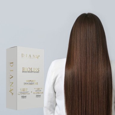 Bioplastia BIOLISS - set van reinigende shampoo 100 ml + gladmakende vloeistof 250 ml