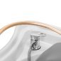Professioneel Head Spa-wasbed Gabbiano 017 grijs voor wassen, hoofdhuidrituelen en ontspannende salonbehandelingen Professioneel Head Spa-wasbed Gabbiano 017 grijs voor wassen, hoofdhuidrituelen en ontspannende salonbehandelingen