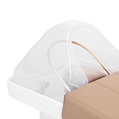 Professioneel Head Spa-wasbed Gabbiano 017 beige voor hoofdhuidrituelen, wassen en ontspannende salonbehandelingen