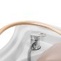 Professioneel Head Spa-wasbed Gabbiano 017 beige voor hoofdhuidrituelen, wassen en ontspannende salonbehandelingen