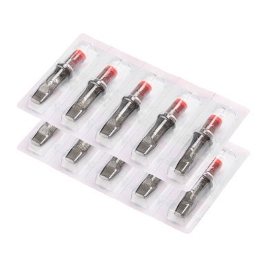 Tattoo cartridges El Cartel V2 0,35 mm 21RM Short Taper voor professioneel tattoo-shadingwerk, 10 stuks in de studio