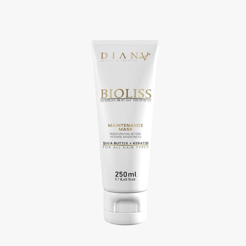 Bioliss Homecare haarmasker 250 ml voor nazorg na bioplastia, nanoplastia, keratine en botox behandelingen