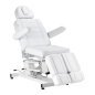 Professionele elektrische pedicurestoel Azzurro 706 wit met 1 motor voor salon, praktijk en comfortabele pedicurebehandeling