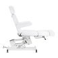 Professionele elektrische pedicurestoel Azzurro 706 wit met 1 motor voor salon, praktijk en comfortabele pedicurebehandeling
