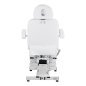 Professionele elektrische pedicurestoel Azzurro 706 wit met 1 motor voor salon, praktijk en comfortabele pedicurebehandeling