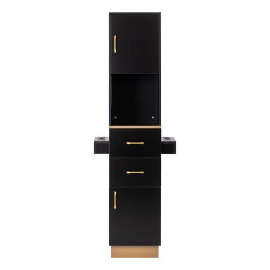 Kapperswerkplek TOTEM GOLD van Gabbiano voor professioneel salonwerk, comfort, organisatie en een verzorgde werkruimte