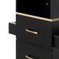 Kapperswerkplek TOTEM GOLD van Gabbiano voor professioneel salonwerk, comfort, organisatie en een verzorgde werkruimte