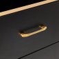 Kapperswerkplek TOTEM GOLD van Gabbiano voor professioneel salonwerk, comfort, organisatie en een verzorgde werkruimte