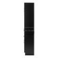 Professionele kapperswerkplek Gabbiano TOTEM BLACK voor kapsalon, beautyruimte en georganiseerde salonservice