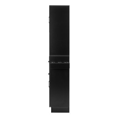 Professionele kapperswerkplek Gabbiano TOTEM BLACK voor kapsalon, beautyruimte en georganiseerde salonservice