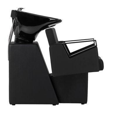 Kapperswasunit Hair System Duplex Noir voor professionele waszone, haarvoorbereiding en comfortabele salonservice