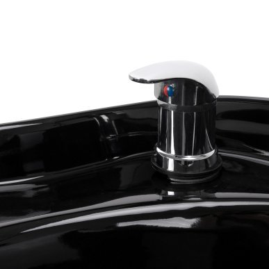 Kapperswasunit Hair System Duplex Noir voor professionele waszone, haarvoorbereiding en comfortabele salonservice