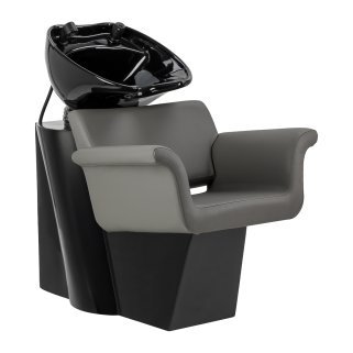 Hairdressing wash unit Gabbiano Lucca grey