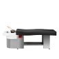 Professioneel Head Spa-wasbed Gabbiano 017 zwart voor professioneel gebruik in salons en comfortabele hoofdhuidbehandelingen
