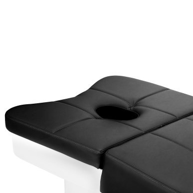 Professioneel Head Spa-wasbed Gabbiano 017 zwart voor professioneel gebruik in salons en comfortabele hoofdhuidbehandelingen