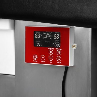 Professioneel Head Spa-wasbed Gabbiano 017 zwart voor professioneel gebruik in salons en comfortabele hoofdhuidbehandelingen