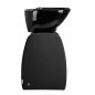 Professionele kapperswasunit Omega Aqualina compact zwart voor comfortabel werken en klantcomfort in de kapsalon Professionele kapperswasunit Omega Aqualina compact zwart voor comfortabel werken en klantcomfort in de kapsalon
