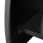 Professionele kapperswasunit Omega Aqualina compact zwart voor comfortabel werken en klantcomfort in de kapsalon Professionele kapperswasunit Omega Aqualina compact zwart voor comfortabel werken en klantcomfort in de kapsalon