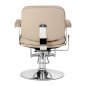 Professionele kappersstoel Omega Astra Plus beige hydraulisch voor comfortabel werken in de kapsalon en professioneel gebruik