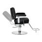 Kappersstoel Omega Astra Plus zwart hydraulisch voor professionele kapsaloninrichting en comfortabel salonwerk Kappersstoel Omega Astra Plus zwart hydraulisch voor professionele kapsaloninrichting en comfortabel salonwerk