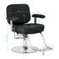 Kappersstoel Omega Astra Plus zwart hydraulisch voor professionele kapsaloninrichting en comfortabel salonwerk Kappersstoel Omega Astra Plus zwart hydraulisch voor professionele kapsaloninrichting en comfortabel salonwerk