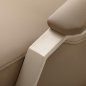 Professionele kapperswasunit Omega Marina beige met stoel voor comfortabel werken, wassen en een verzorgde saloninrichting