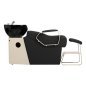 Hairdressing wash unit Omega Marina black