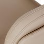 Professionele kappersstoel Omega Astra beige hydraulisch voor comfortabel werken en klantcomfort in de professionele kapsalon