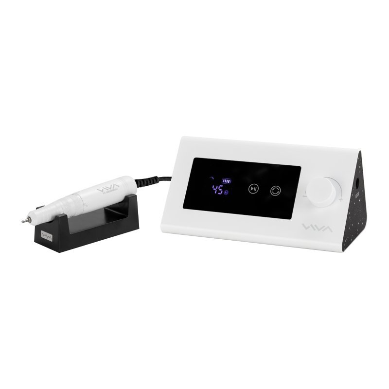 Professionele nagelfrees VIVA 602 S wit voor manicure, pedicure, nagelbehandelingen en salonorganisatie