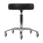 Professionele draaistoel Omega Supremo zwart voor kapsalon, beauty-, nagel-, barber- en tattoostudio voor professioneel