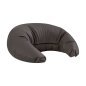 Hoofdsteun voor salonstoel Omega bruin voor professioneel saloncomfort, ergonomisch werken en elegante saloninrichting