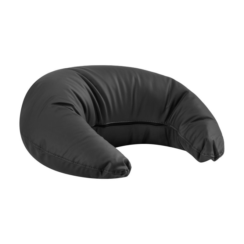 Hoofdsteun voor salonstoel Omega zwart voor professioneel saloncomfort en ergonomisch werken in kapsalon, beauty- of barbershop Hoofdsteun voor salonstoel Omega zwart voor professioneel saloncomfort en ergonomisch werken in kapsalon, beauty- of barbershop