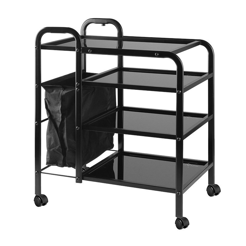 Tattoo trolley Pro Ink 1031 zwart voor professionele tattoostudio's, hygiënische werkplek en comfortabel werken Tattoo trolley Pro Ink 1031 zwart voor professionele tattoostudio's, hygiënische werkplek en comfortabel werken