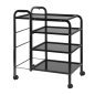 Tattoo trolley Pro Ink 1031 zwart voor professionele tattoostudio's, hygiënische werkplek en comfortabel werken Tattoo trolley Pro Ink 1031 zwart voor professionele tattoostudio's, hygiënische werkplek en comfortabel werken