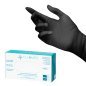 Schwarze Nitrilhandschuhe All4med L 100 Stück