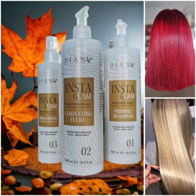 Instaglam - Haarversiegelungsbehandlung, Haarlaminierung
