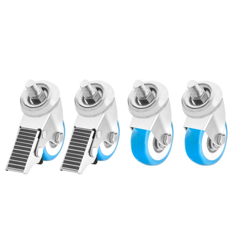 Wielenset voor elektrische stoel, 4 stuks voor salon, praktijk en behandelruimte voor meer orde en werkcomfort
