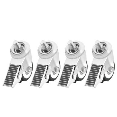 Wielenset voor elektrische stoel, 4 stuks voor salon, praktijk en behandelruimte voor meer orde en werkcomfort