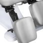 Hydraulische podologiestoel 112 grijs voor professionele pedicurepraktijk, podologie en behandelruimte in salon