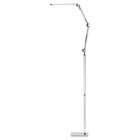 LED-behandellamp Yoga 22W zilver voor beautysalon, praktijk en nagelstudio, comfortabele herhaalbare behandelingen