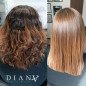 Proteïne haarontkrulling Golden Professional 1000ml + 500ml zonder formaldehyde voor glad stijl haar